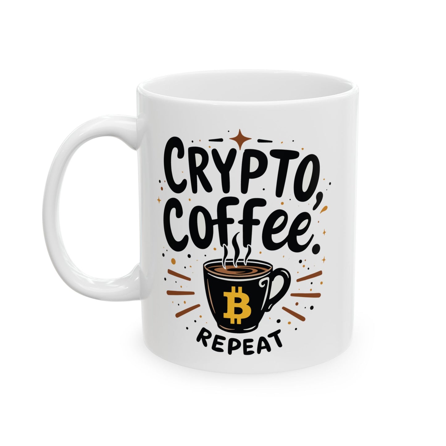 Creative Coffee Lover Ceramic Mug - 11oz & 15oz