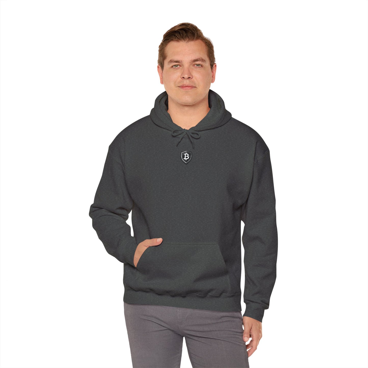 Crypto Warriors Unisex Heavy Blend™ Hoodie - Never Sell Design