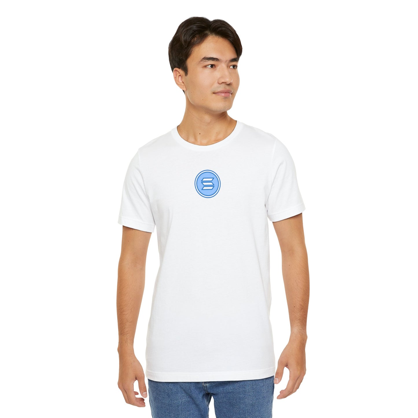 Solana T-Shirt, Crypto Lover Tee, Cryptocurrency Graphic Shirt, Solana Cryptocurrency Merch, Unisex Jersey Short Sleeve Tee