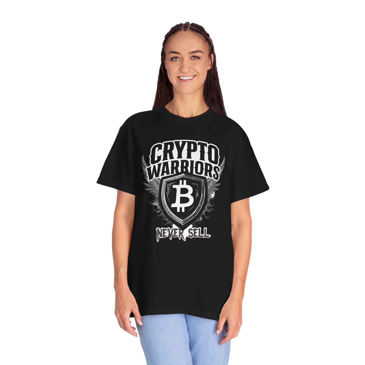 Bitcoin Warriors Unisex T-shirt, Cryptocurrency Tee, Crypto Enthusiast Shirt, Digital Currency Top, Blockchain Apparel