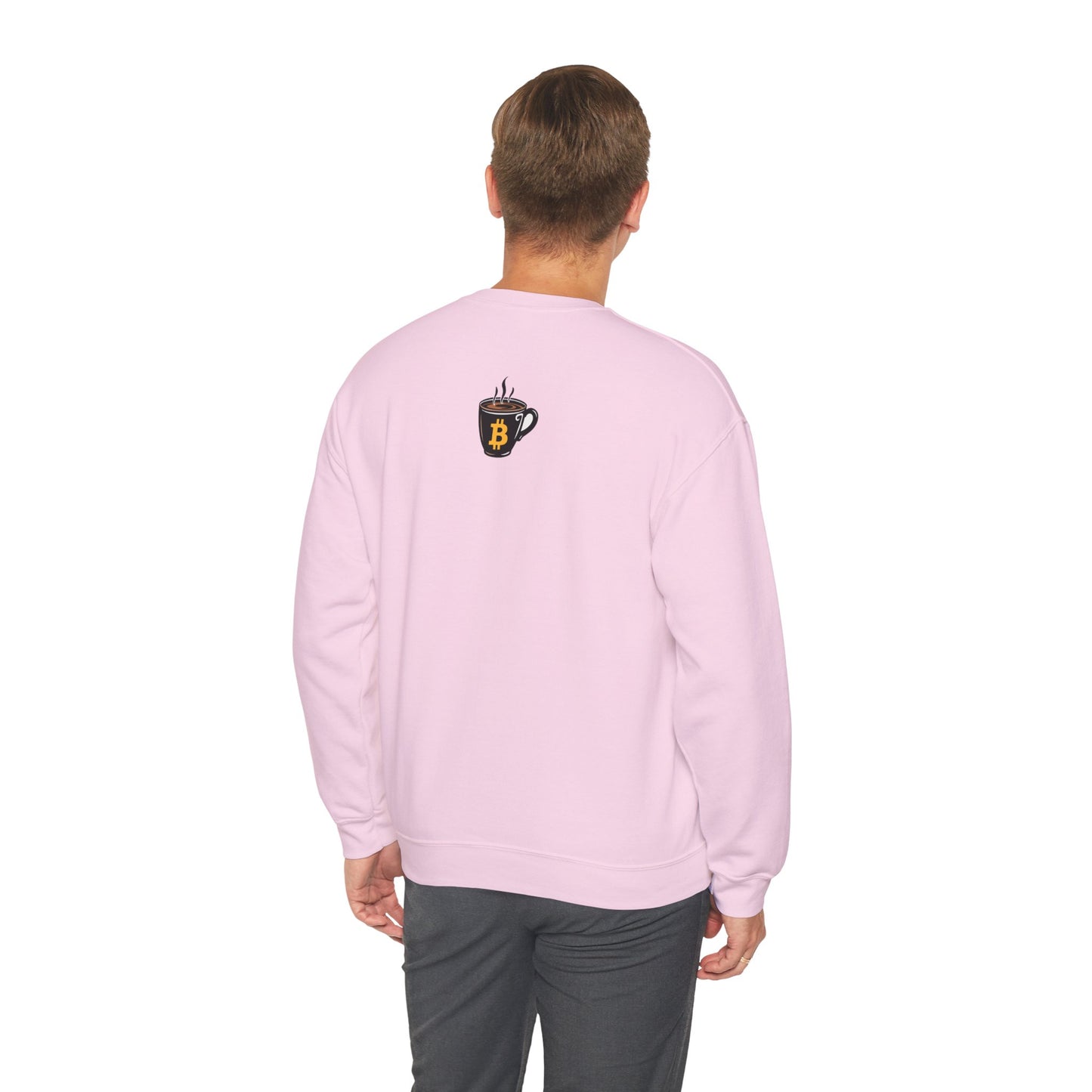 Crypto Coffee Repeat Sweatshirt - Unisex Heavy Blend™ Crewneck