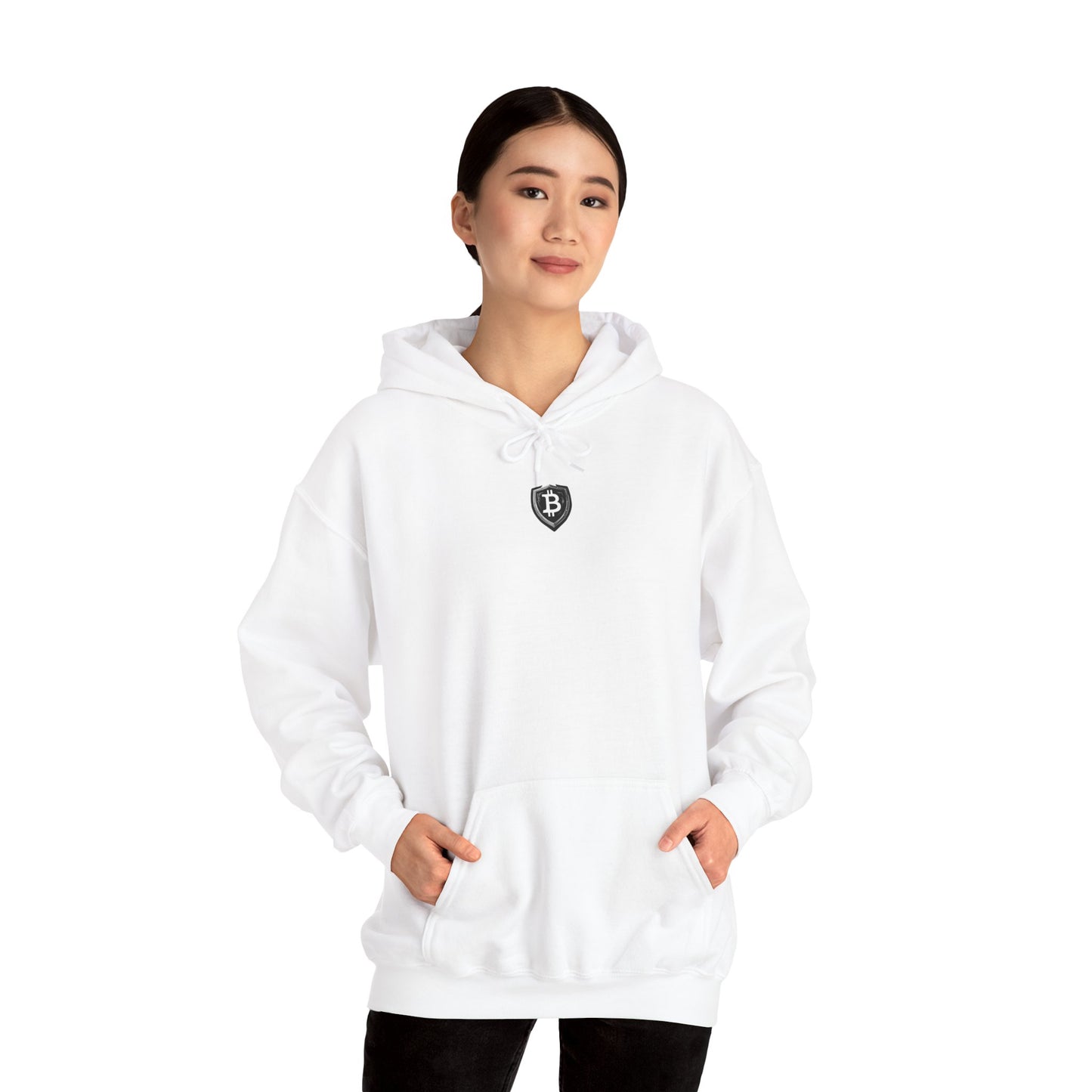 Crypto Warriors Unisex Heavy Blend™ Hoodie - Never Sell Design