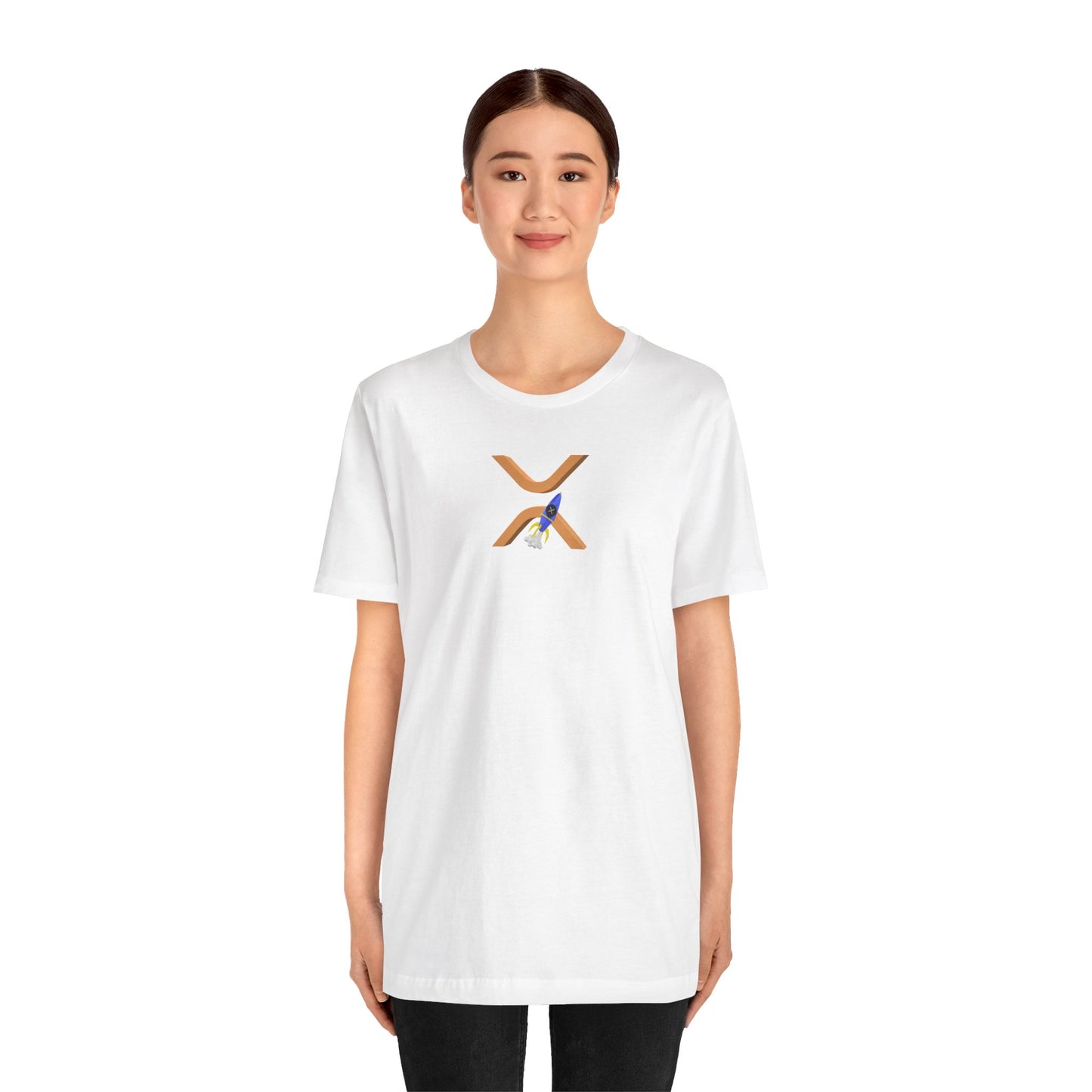 XRP Sky Rocket Unisex Tee, Crypto Currency Shirt, Beginning of New World Top, Finance Market T-Shirt, Digital Money Gift, Trading Gift Shirt