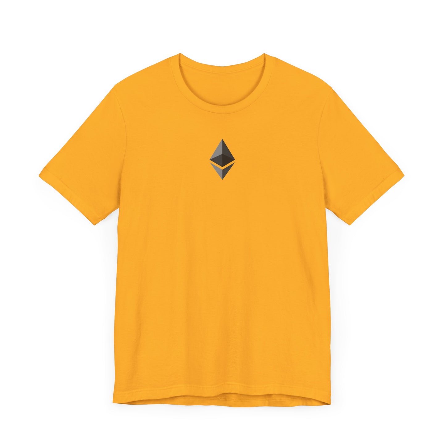 Ethereum T-Shirt, Crypto Tee Shirt, Blockchain Short Sleeve Top, Programmer Gift, Cryptocurrency Clothing, Gift for Tech Enthusiast