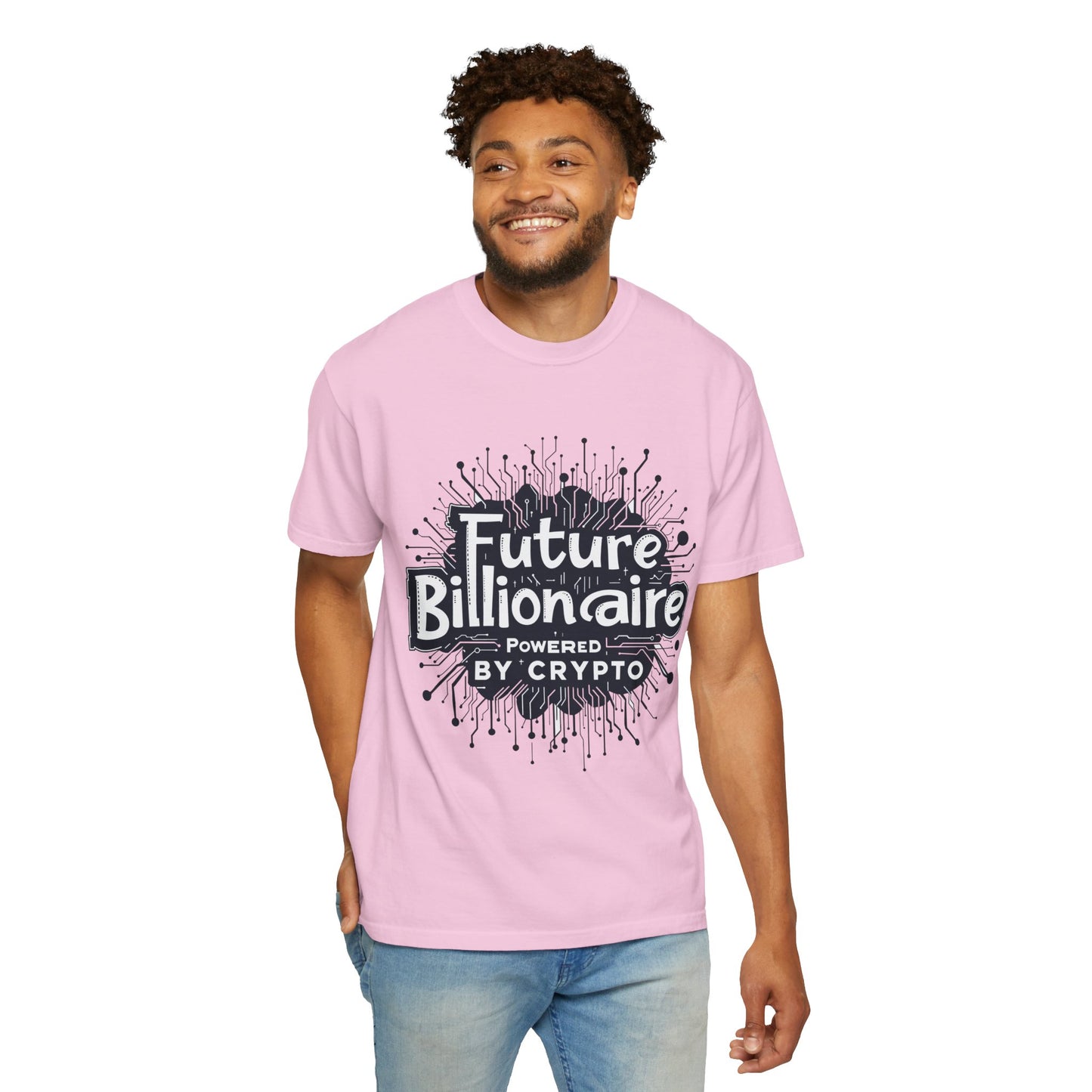 Future Billionaire By Crypto Unisex Garment-Dyed