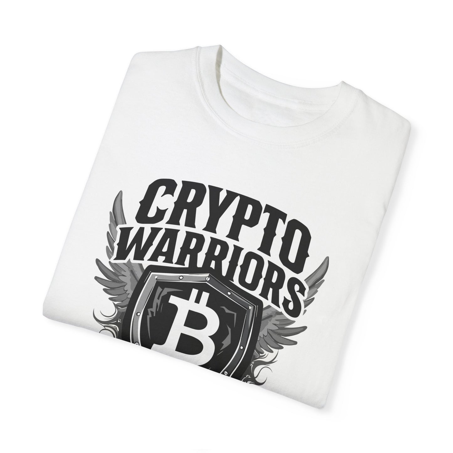 Bitcoin Warriors Unisex T-shirt, Cryptocurrency Tee, Crypto Enthusiast Shirt, Digital Currency Top, Blockchain Apparel