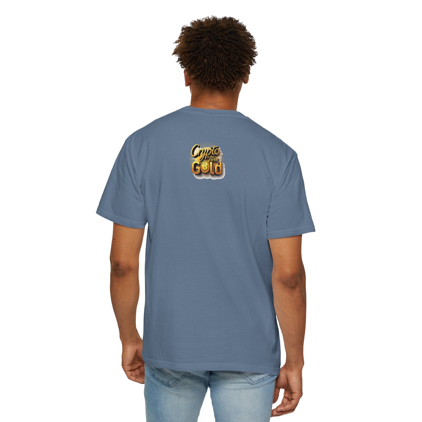 Bitcoin Crypto Gold Unisex T-shirt