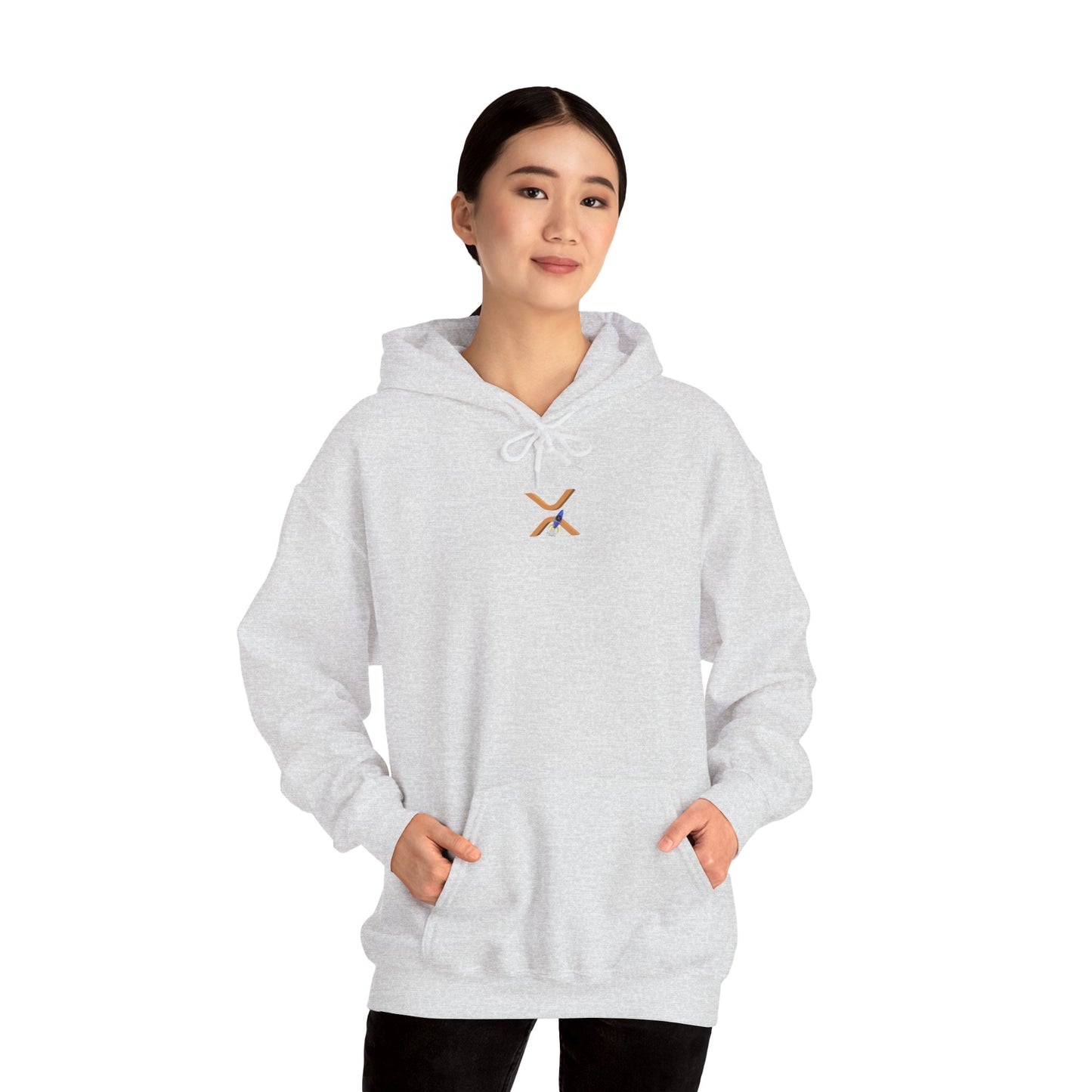 Rocket Launch Unisex Heavy Blend Hoodie - Perfect for Space Enthusiasts and Everyday Comfort