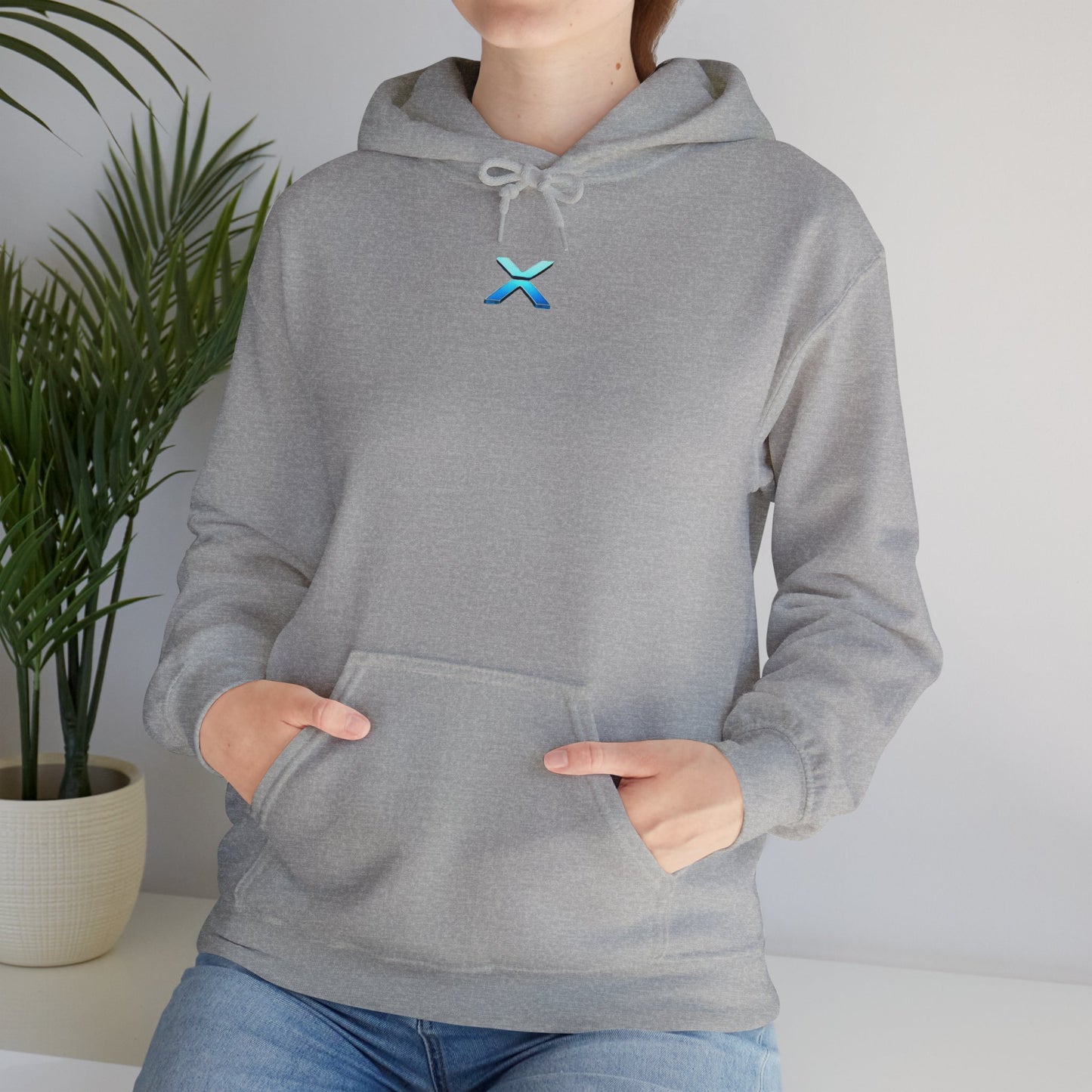 Unisex Heavy Blend™ XRP Hoodie - Cryptocurrency Inspired Sweatshirt for Blockchain Enthusiasts